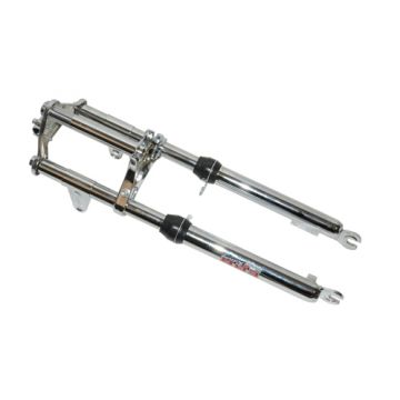 Voorvork Puch Maxi kort breed chroom EBR