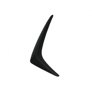 Voorfront/beenschild stootrand Piaggio New Fly 50-125cc 4-takt 2012-2017 links zwart origineel 673073000C