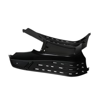 Treeplank (zonder voetsteunen en treeplankrubbers)  Vespa LX/S mat zwart- Black Meteor (080/B)