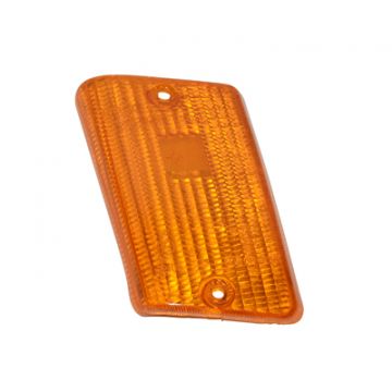 Knipperlichtglas Vespa PK50 origineel oranje links achter