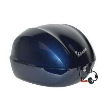 Topkoffer 32 liter Vespa Primavera / Sprint midnight blauw 222 Piaggio origineel 1b00001600de