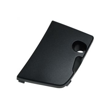 Beenschild klep-afdichting binnenzijde zwart kunststof Vespa Primavera/Sprint links origineel 675688000C