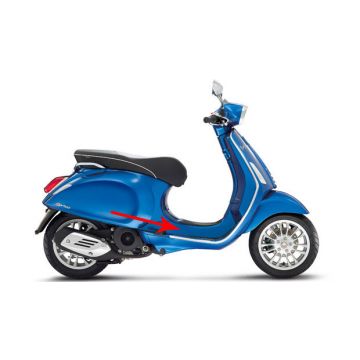 Treeplank Vespa Sprint blauw azzurro 261/APiaggio origineel 67361200DQ