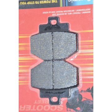 Remblokkenset Vespa/Piaggio GTS300/Primavera/Runner SP/Runner180 4-takt/Runner200vxr achter sbs 166hf