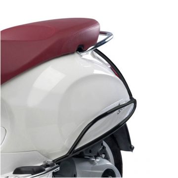 Valbeugels/sierbeugels achterzijde Vespa Primavera/Sprint glanszwart