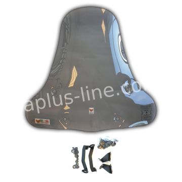 Windscherm hoog smoke Niu MQI GT  Isotta