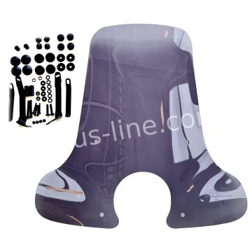 Windscherm hoog SYM Fiddle IV smoke