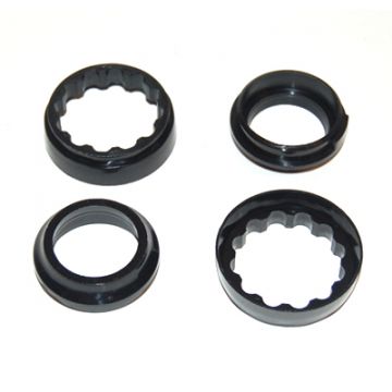 Rubber set koplampoor Kreidler 4 stuks  57.06.24 & 57.06.25 DMP