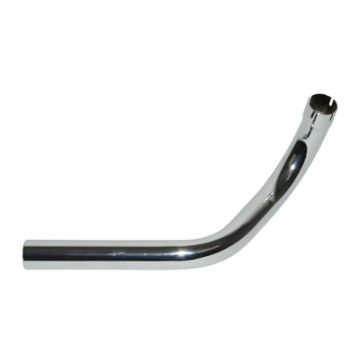 Uitlaatbocht opschuif Kreidler oude type 28/28mm chroom