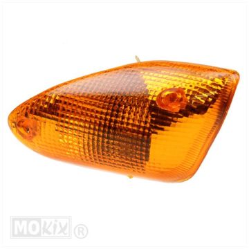 Knipperlicht Yamaha Aerox/MBK Nitro (oud type ←2013) links voorzijde orranje