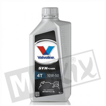 Motorolie Valvolie 10W50 4-takt Synpower 1 liter