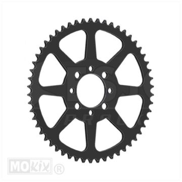 Achtertandwiel 52mm 8-gaats 54-tands Suzuki TS-TSX-ZR-GSX-LT-RM 50cc/Kawasaki 50-80cc AR-AE/KLX 110cc