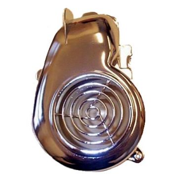 Vliegwiel koelkap Minarelli horizontaal chroom DMP