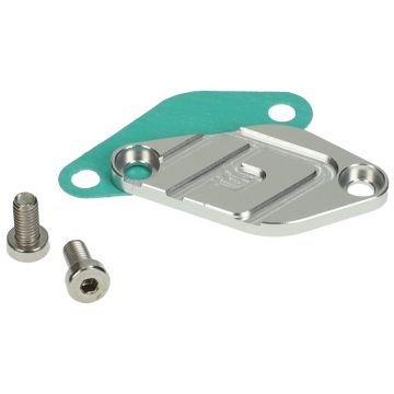 Afdekplaat Oliepomp Doppler CNC Derbi Senda / Minarelli AM6 Aluminium