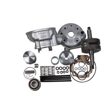 Cilinderkit + krukas aluminium 95cc Gilardoni Minarelli AM6 Italkit