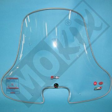 Windscherm medium transparant Piaggio Zip 2/4-takt 2000-> Faco