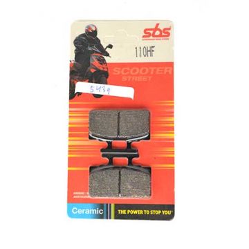Remblokkenset SYM Mio / Kymco Yup voorzijde SBS 110hf