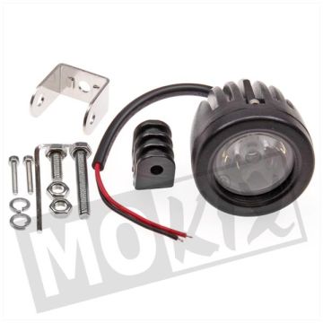 Lamp spot LED 12V 10W zwart Elec