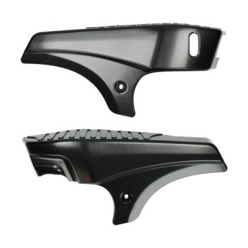 Zijscherm/motorscherm set Tomos A35 matzwart