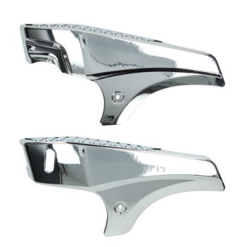 Zijscherm/motorscherm set Tomos A35 chroom