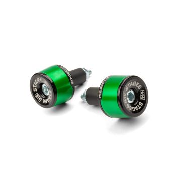 Stuurbalansgewicht set Stage6 HQ groen (22mm â€“ 28mm stuur)