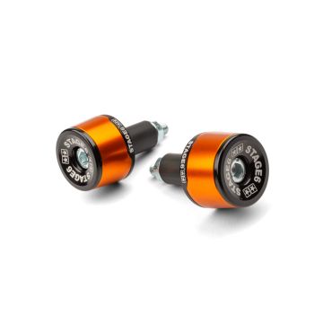 Stuurbalansgewicht set Stage6 HQ oranje (22mm â€“ 28mm stuur)