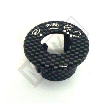 Contactslot ring Beta Ark/Yamaha BWS-MBK Booster carbon