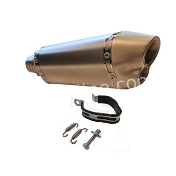 Uitlaat Vespa Primavera / Sprint / Zip 4-takt IGET euro 5 titanium look Aplus