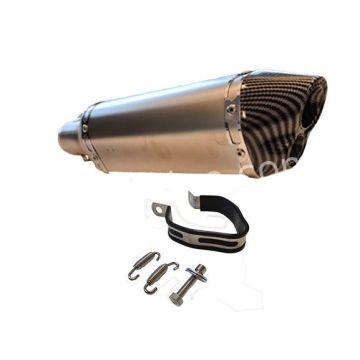 Uitlaat Vespa Primavera / Sprint / Zip 4-takt IGET euro 5 Titanium / Carbon look Aplus