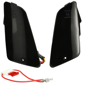 Knipperlicht set Vespa GTS 250 / GTS 300 led matrix Alpha styling (weglopend) voorzijde