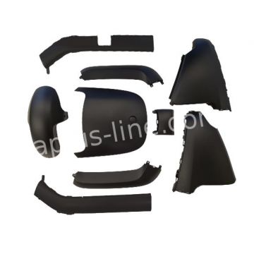 Kappenset Segway E110/E125 mat zwart 9-delig