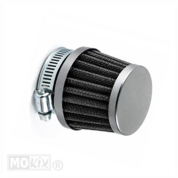 Powerfilter/luchtfilter open 35mm aansluiting carburateur Type K&N Supertec