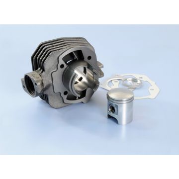 Cilinder met cilinderkop -Polini- 50 Sport - Peugeot horizontaal AC 2-takt 142.0159