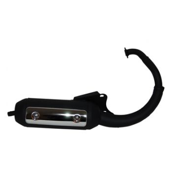 Uitlaat Peugeot 50cc 2-takt verticaal Buxy/Elyseo/Elystar/Looxor/Speedake/Speedfight 1-2/Squab/TKR/SC/Vivacity/Trekker/Zenith DMP