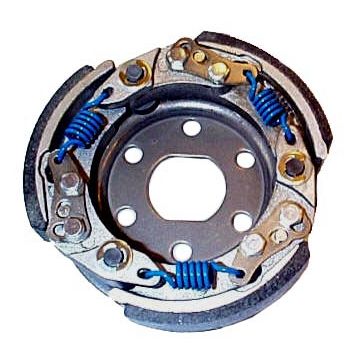 Koppelingshuis + segmenten verstelbaar Honda/Kymco/Minarelli horizontaal>02/Peugeot/Piaggio 107m model Hebo