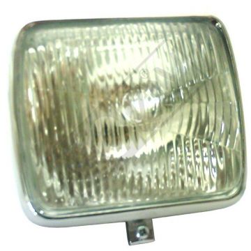 Koplamp universeel chroom Kreidler/Zundapp BA20 12V 35/35 18cm Guia