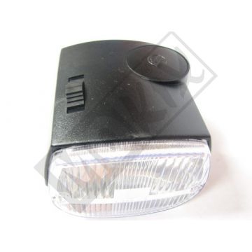 Koplamp Piaggio Ciao P-PV-PX-PXV F-282 zwart 1x P26S 6V15W/1x T11x35 6V5W