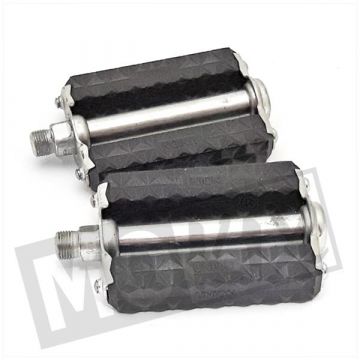 TRAPPER SET UNION SOLEX/MBK/PEU rubber ZWART