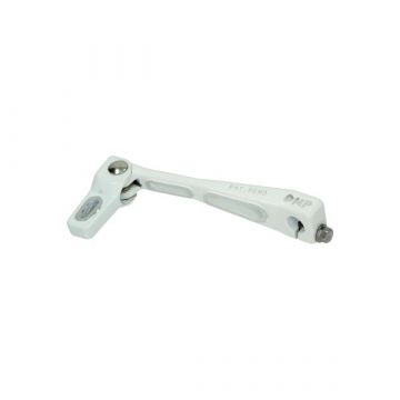 Schakelpedaal Derbi Senda wit DMP