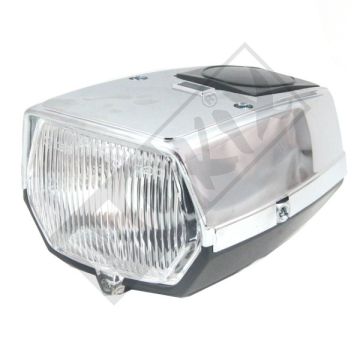 Koplamp Puch Maxi vierkant chroom