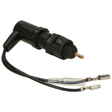 Remlichtschakelaar Yamaha FS1/DT achterzijde met bekabeling Elec