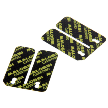 Set membraanplaten 2-takt scooter 0.3mm carbon Malossi 278873.c0
