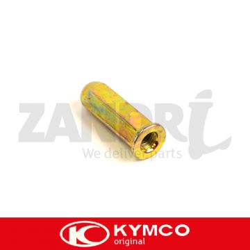 Uitlaatmoer M6 hoog messing Kymco Dink/Agility/Yup/Filly origineel 90301-kgbg-900