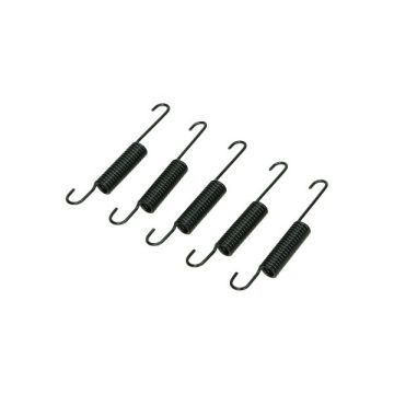 Middenstandaardveer Puch Maxi glans zwart 5 stuks