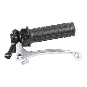 Gas/remhandel compleet met handvat made in EU (voor origineel model remkabel)Puch Maxi