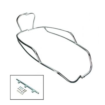 Sierbeugel/achtervalbeugel set Regia Vespa LX/LXV/S chroom made in EU
