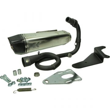 Uitlaat Turbokit GP PRO carbon Vespa Primavera / Sprint 4-takt 3V euro 4 2018-2020
