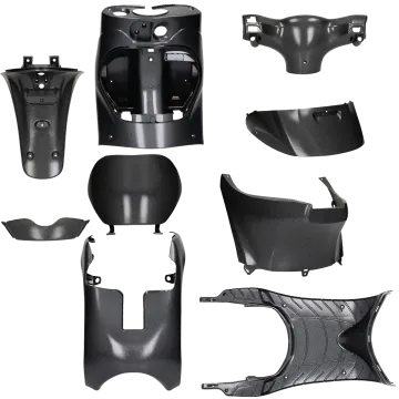 Binnen kappenset Piaggio Zip 2000 carbon