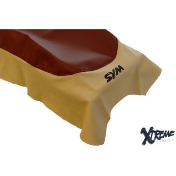 Buddydek/zadelhoes SYM Mio bruin/ creme made in EU Xtreme