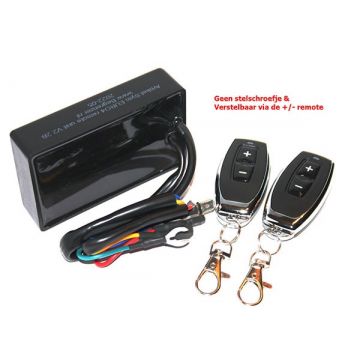 Begrenzer regelbaar + afstandsbediening afstelbaar Sym/Peugeot/AGM 3B3 Euro4/5 carburateur